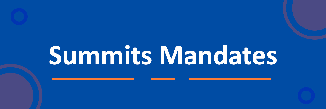 Summits Mandates