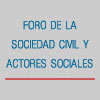 Foro de la Sociedad Civil y Actores Sociales