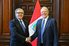 Peru President, OAS Secretary-General meet in Lima