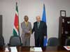 Vice President of Suriname and OAS Secretary General Open Education Ministerial in Paramaribo